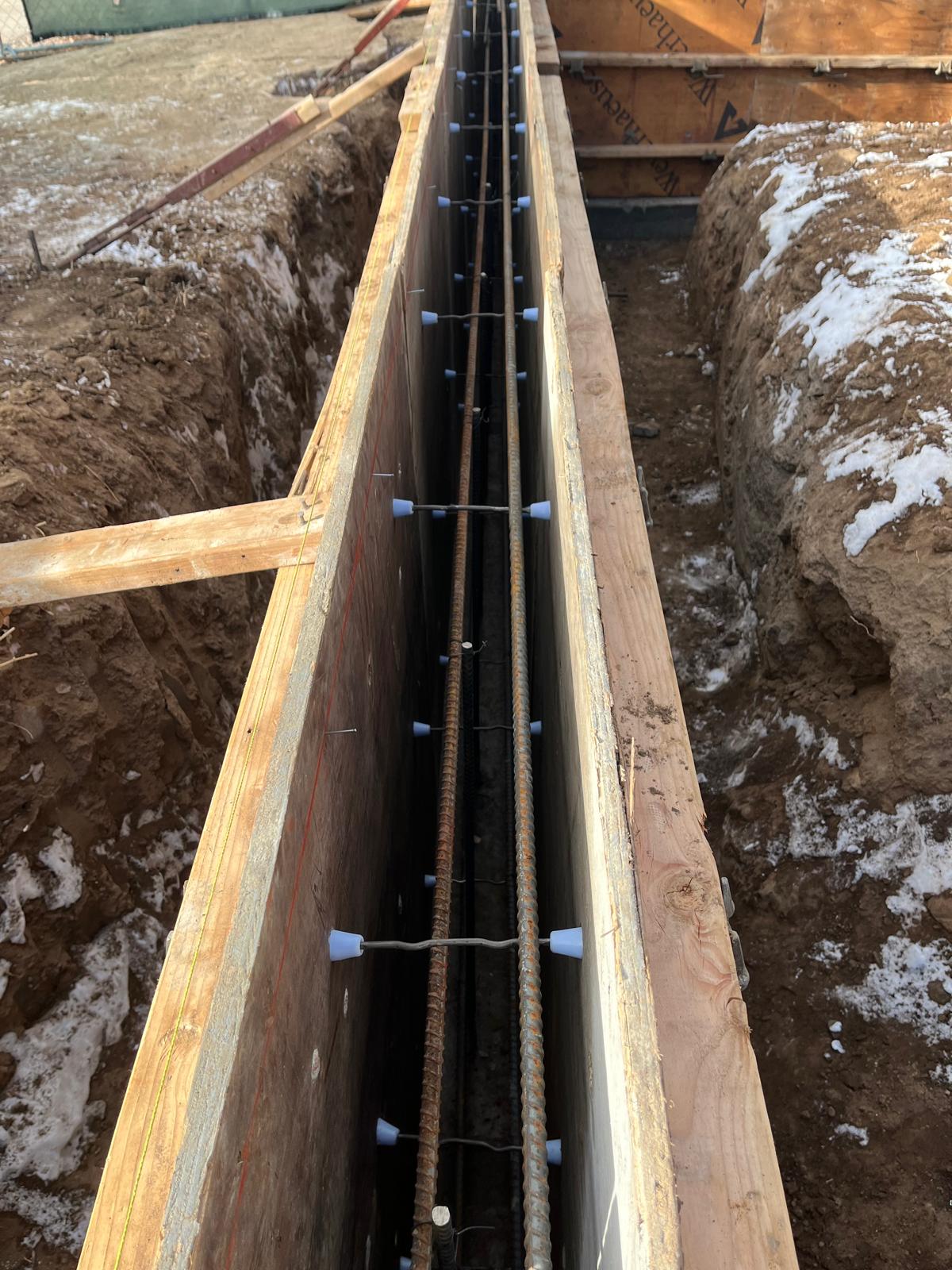 Foundation-wall reinforcement