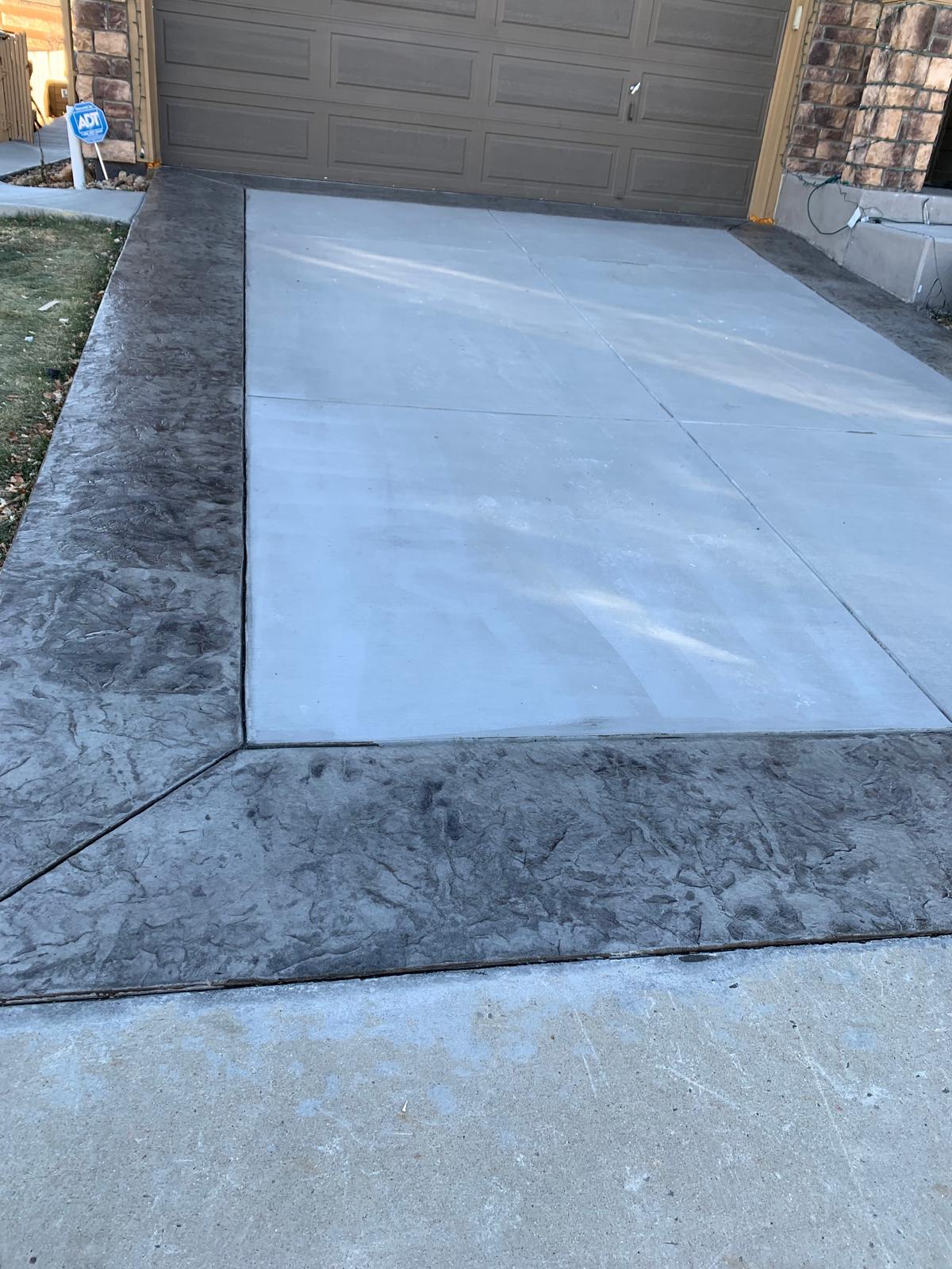 Driveway tie-in